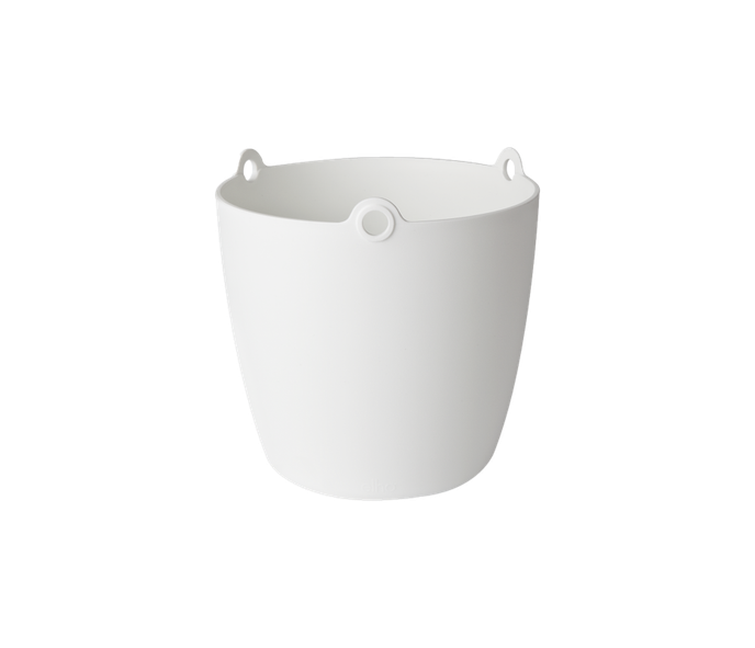 brussels hangschaal 18cm wit